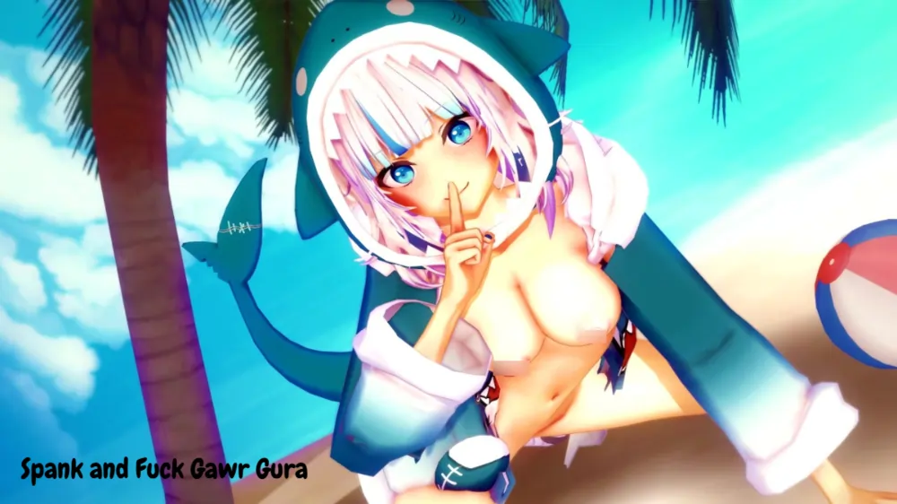 Spank and Fuck Gawr Gura